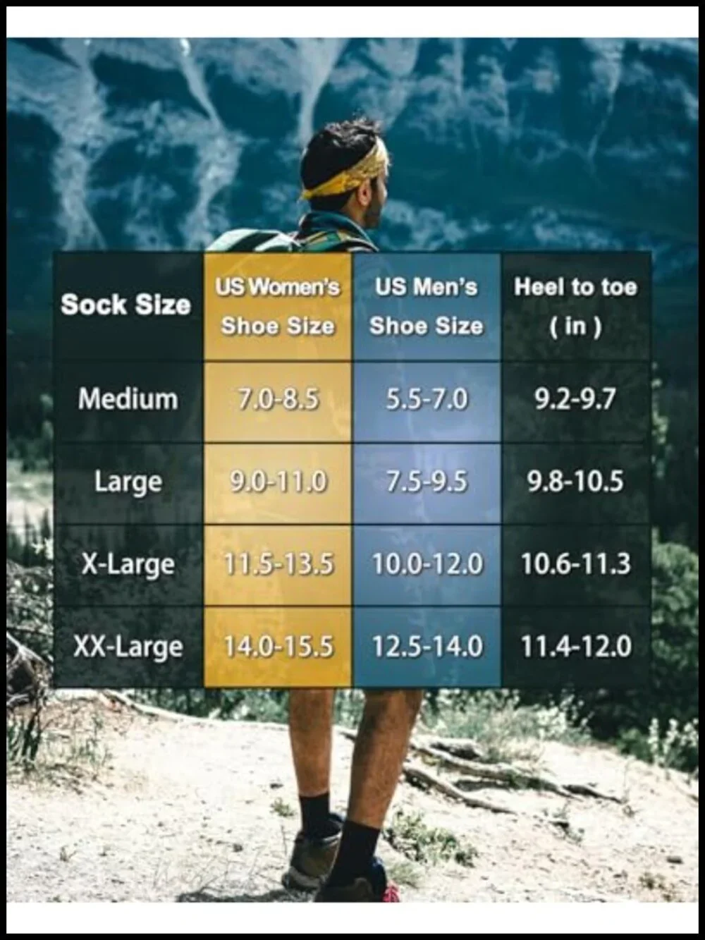 Thermal Hiking Socks for Men Women Thick Crew Winter Padded